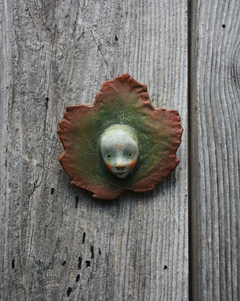 LEAF 2 by artist Gioconda Pieracci of Pupillae Art Dolls