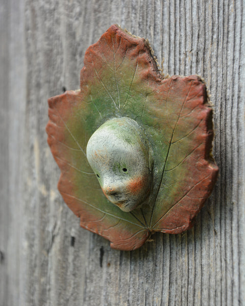 LEAF 2 by artist Gioconda Pieracci of Pupillae Art Dolls