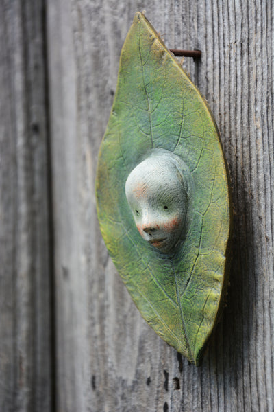 LEAF 3 by artist Gioconda Pieracci of Pupillae Art Dolls