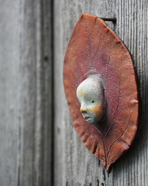 LEAF 1 by artist Gioconda Pieracci of Pupillae Art Dolls