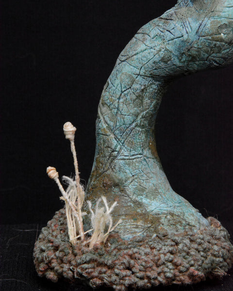 WINTER DANCER, BOW by artist Gioconda Pieracci of Pupillae Art Dolls