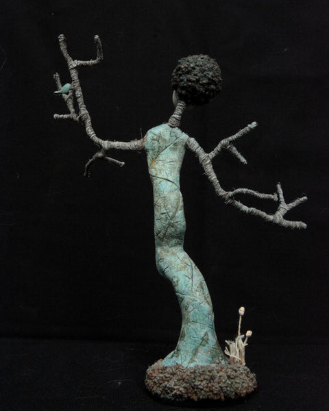 WINTER DANCER, BOW by artist Gioconda Pieracci of Pupillae Art Dolls