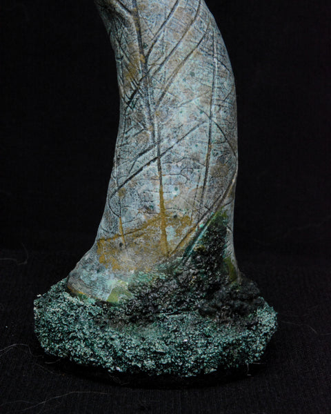 WINTER DANCER, ASH by artist Gioconda Pieracci of Pupillae Art Dolls