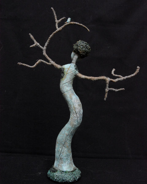 WINTER DANCER, ASH by artist Gioconda Pieracci of Pupillae Art Dolls