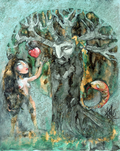 STEALING YOUR HEART IS NOT A SIN by artist Patricia Krebs