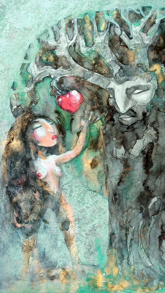 STEALING YOUR HEART IS NOT A SIN by artist Patricia Krebs