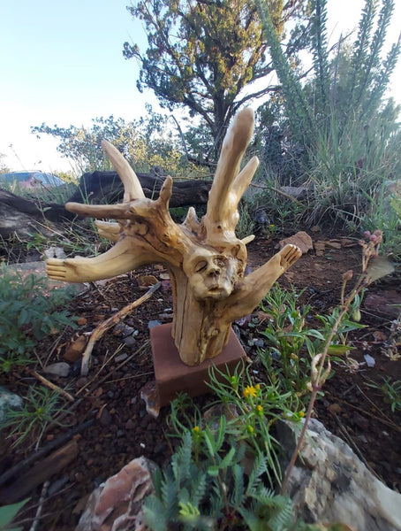 THE OLD ONE SPEAKS by artist Mark Cantrell