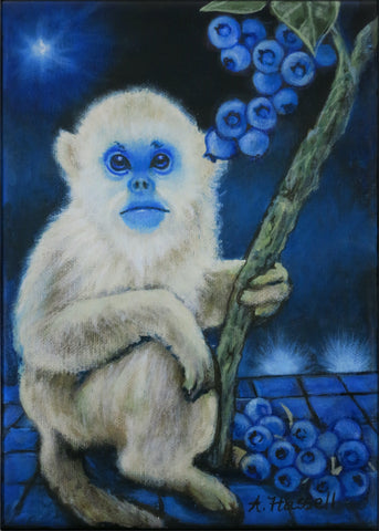 BLUEBERRY by artist Annette Hassell