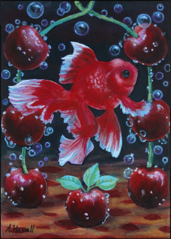 CHERRY by artist Annette Hassell