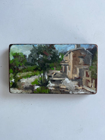 MY GREAT GRANDPARENTS HOUSE by artist Athanasia Nancy Koutsouflakis