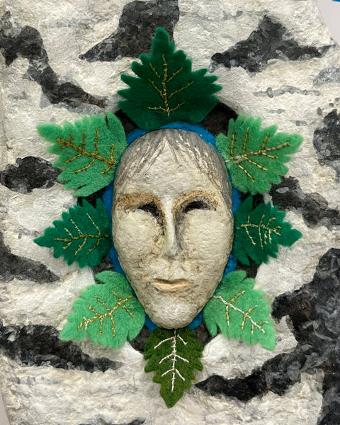 BIRCH TREE SPIRIT (Koivun henki) by artist Ulla Anobile