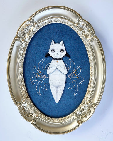 MISS LILY WHITE by featured artist Valerie Savarie
