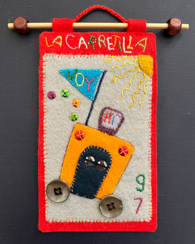 97 LA CARRETILLA (The Wheelbarrow) / ‘Delivering Joy’ by artist Ulla Anobile