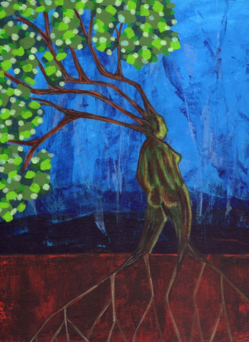 GROUNDED by artist Rosie García