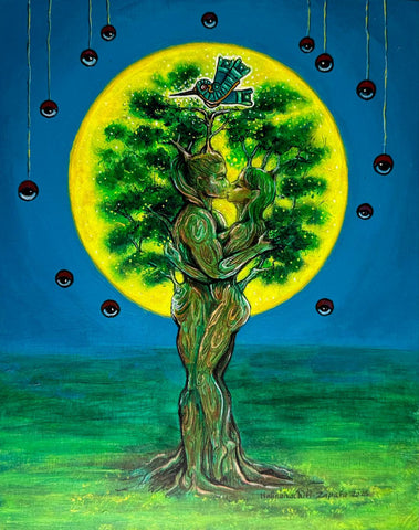 TLAZOHKUAHUITL, EL ARBOL PRECIOSO by artist Gabriela Zapata