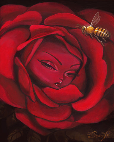 41 A ROSA (The Rose) by artist Bob Doucette