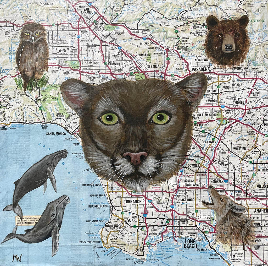 THEY PAVED PARADISE by artist Michelle Waters