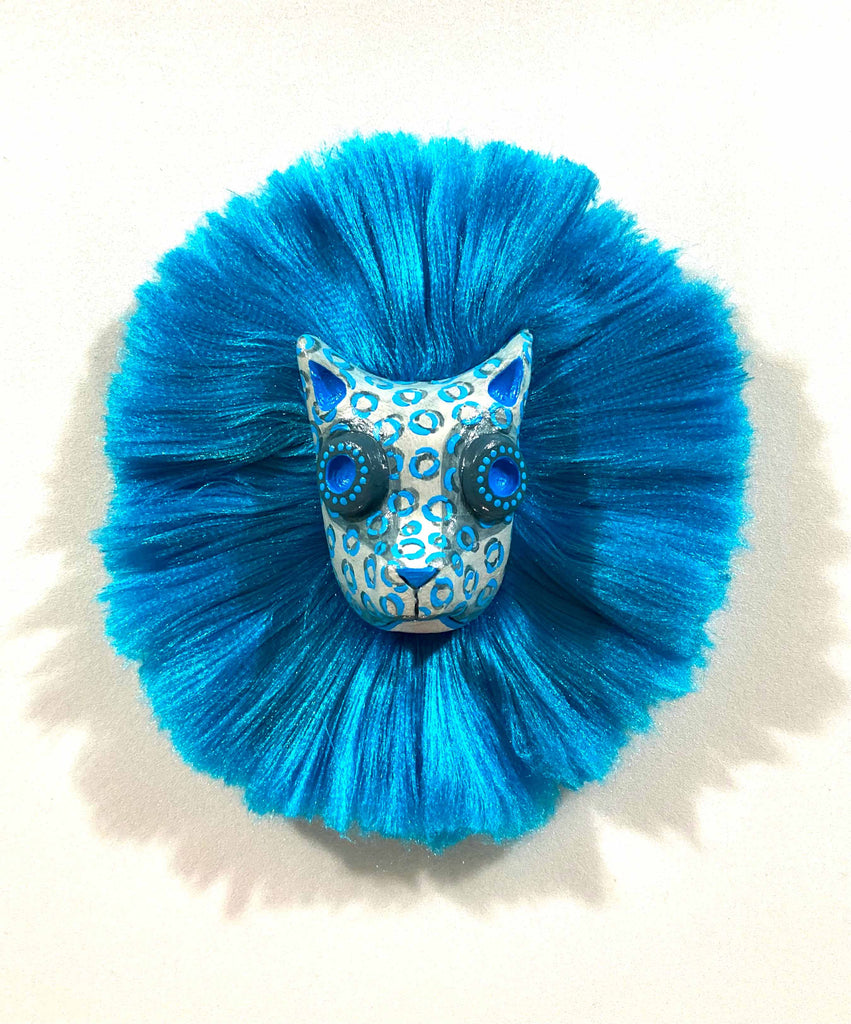 JAGUAR AZUL by artist Milka LoLo