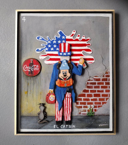 4 EL CATRIN (The Dandy) by artist Wbaldo Muñoz