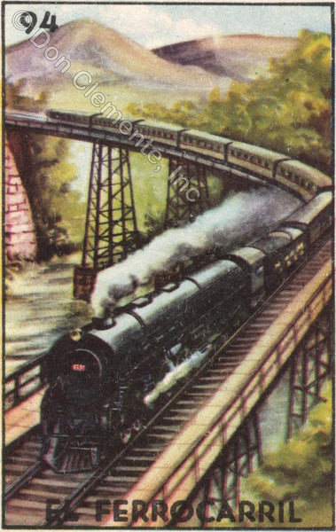 94 EL FERROCARRIL (The Railroad) by Patricia Krebs