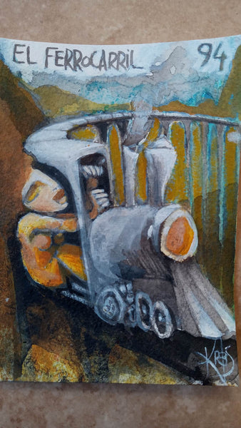 94 EL FERROCARRIL (The Railroad) by Patricia Krebs