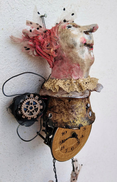 KAIROS (Right Time) by artist Valeria Pascale of La testa tra le nuvole