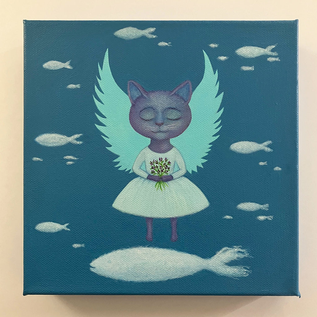 KITTY HEAVEN by artist Joan Charles
