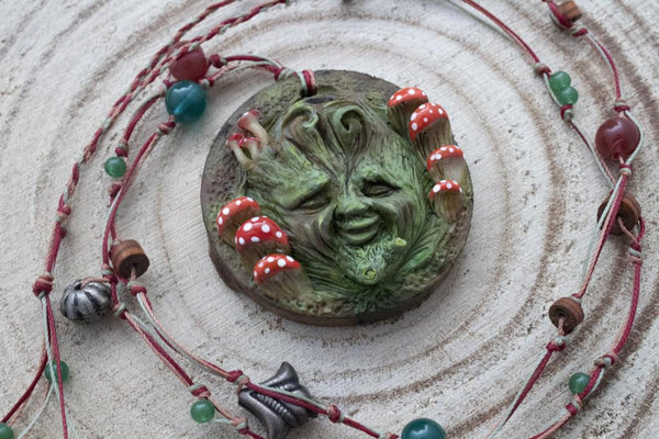 MEDALLION OF THE FOREST 1 by artist Elisabetta Visentini