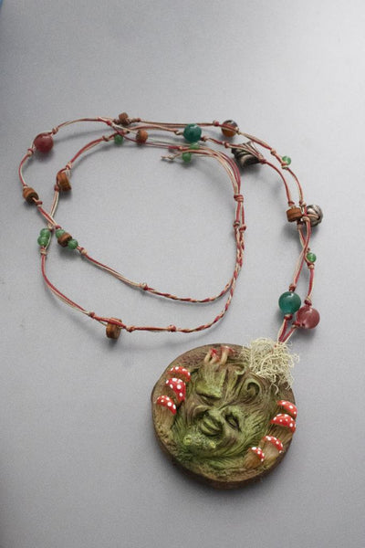 MEDALLION OF THE FOREST 1 by artist Elisabetta Visentini