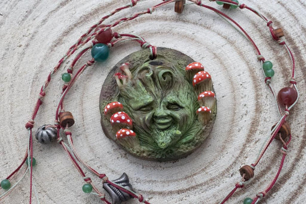 MEDALLION OF THE FOREST 1 by artist Elisabetta Visentini