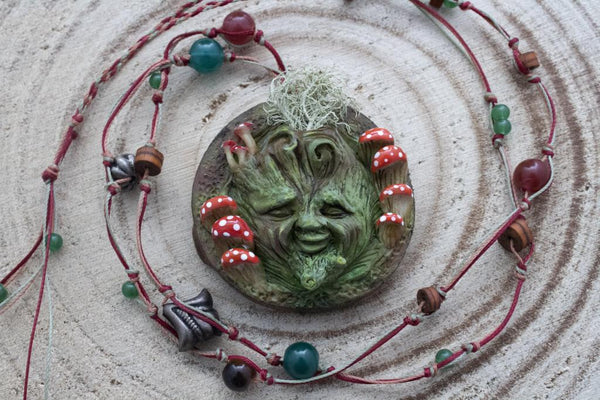 MEDALLION OF THE FOREST 1 by artist Elisabetta Visentini