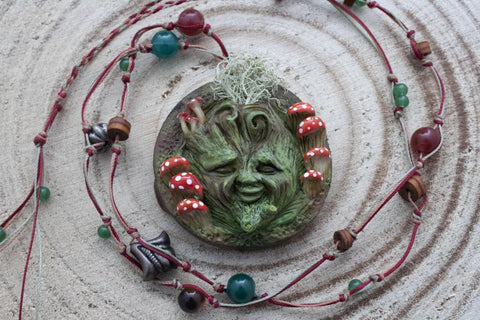 MEDALLION OF THE FOREST 1 by artist Elisabetta Visentini