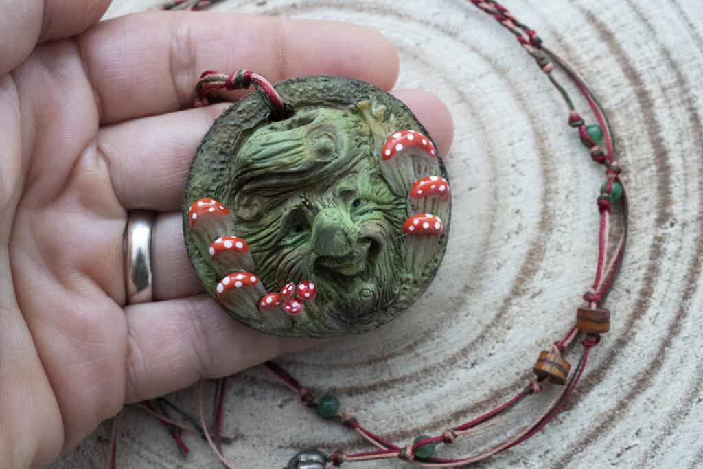 MEDALLION OF THE FOREST 2 by artist Elisabetta Visentini