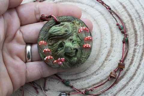 MEDALLION OF THE FOREST 2 by artist Elisabetta Visentini