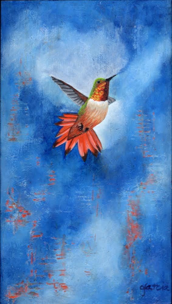 MICRO-FLYER by artist Rosie Garcia