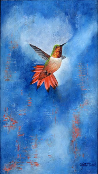 MICRO-FLYER by artist Rosie Garcia