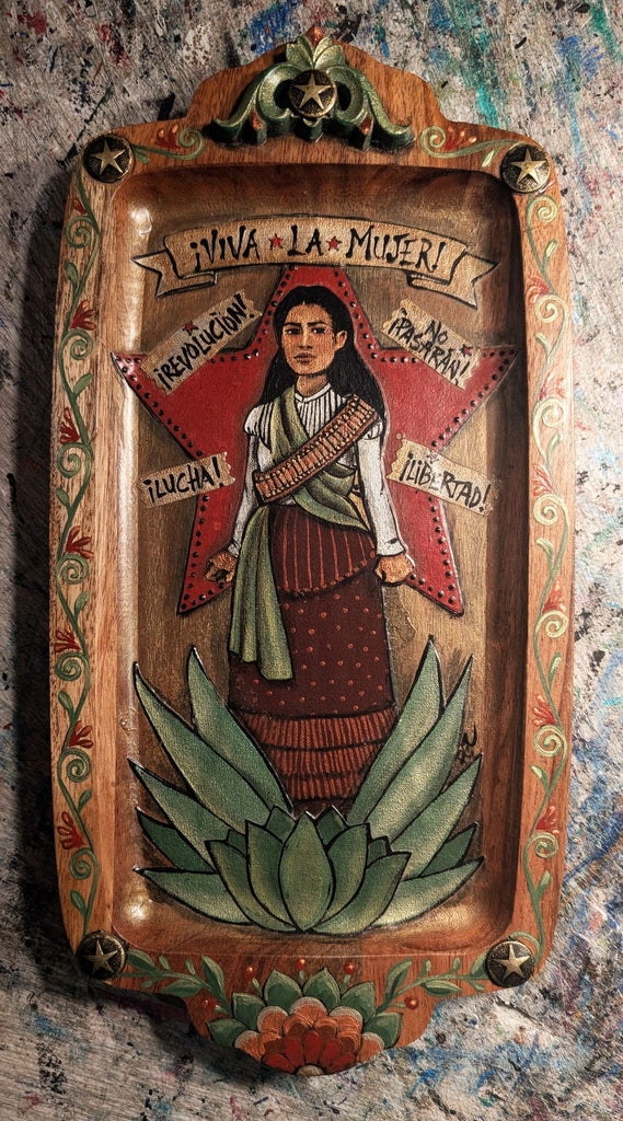 MUJERES DE VALOR: LAS SOLDADERAS I by artist Pamela Enríquez-Courts