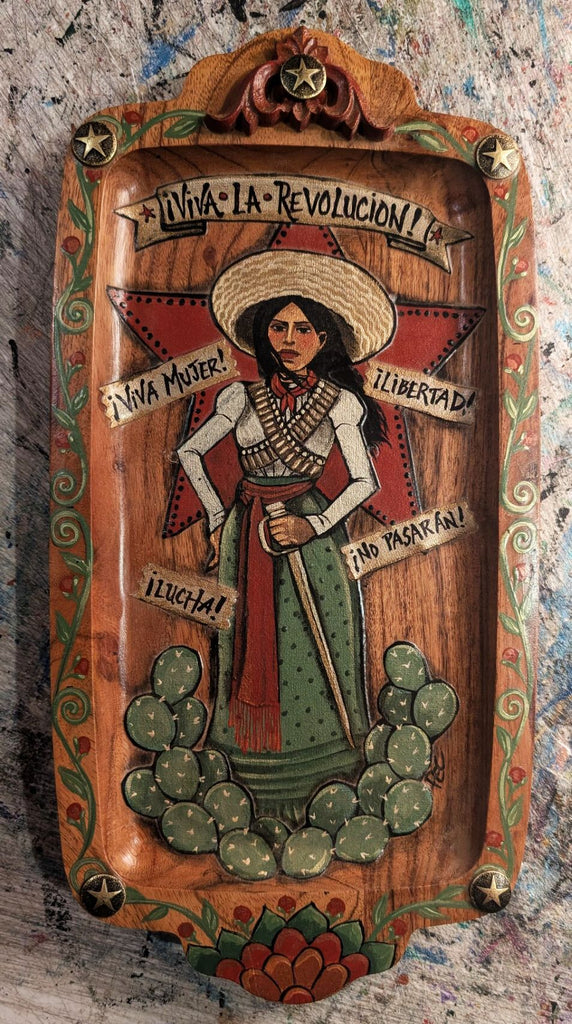 MUJERES DE VALOR: LAS SOLDADERAS II by artist Pamela Enríquez-Courts
