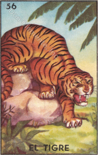 56 EL TIGRE (The Tiger) by artist Sócrates M Medina of Perro y Arena