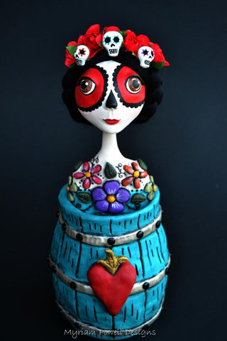 #9 EL BARRIL (The Barrel) by artist Myriam Powell