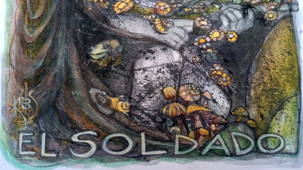 34 EL SOLDADO (The Soldier) by artist Patricia Krebs