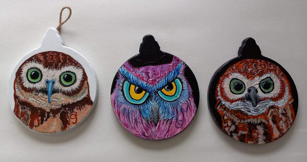 OWL 5 by artist Rosie Garcia