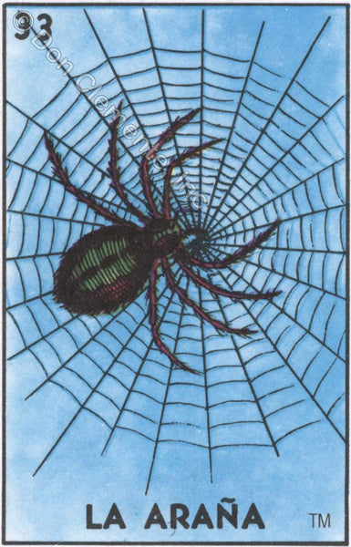 33 LA ARAÑA (The Spider)/ The Weaver of Fate by artist Ulla Anobile