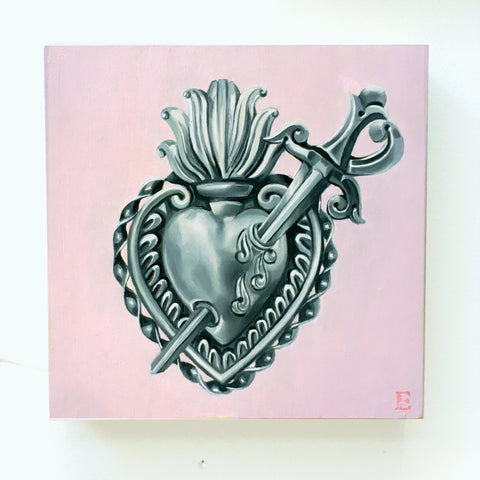 SACRED HEART 2 by artist Emma Mount