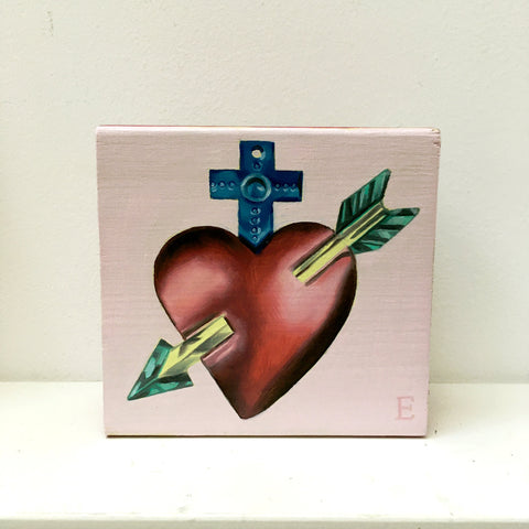 SACRED HEART 4 by artist Emma Mount