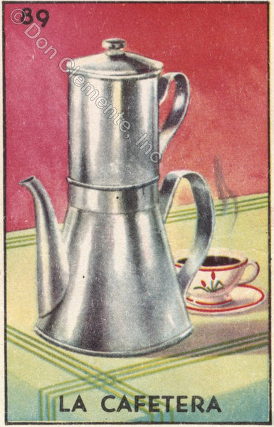 LA CAFETERA (The Coffee Pot) #89 by artist Ulla Anobile