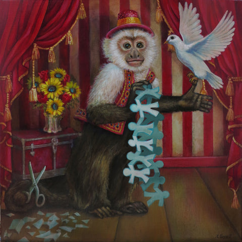 A MAGICIAN by artist Annette Hassell