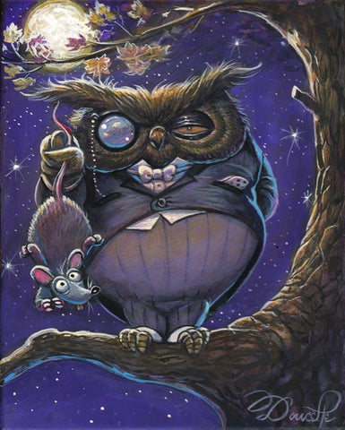 4 EL CATRIN (The Dandy) / The Dandy Owl by artist Bob Doucette