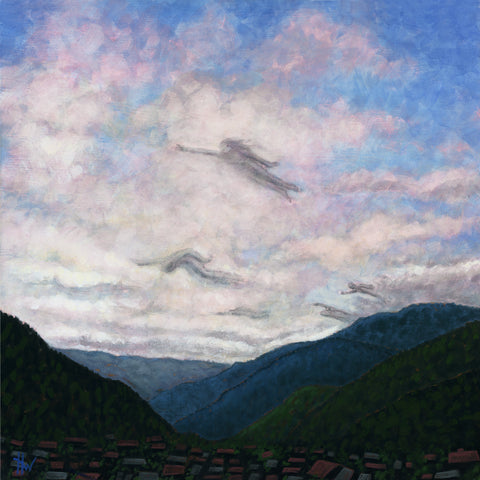 SWIMMERS by artist Holly Wood