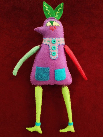 "Bird Sister ANNIE" by artist Ulla Anobile